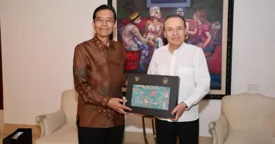 Visita de la delegaci�n de la Embajada de Indonesia en M�xico.