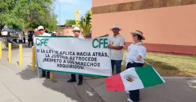 Jubilados y pensionados de la CFE