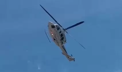 helic�ptero en el que viajaba gobernador de Chiapas
