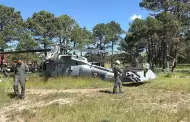 VIDEO Helic�ptero de las Fuerzas Armadas se desploma