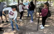 Madres Buscadoras honran a personas desaparecidas frente a Palacio de Gobierno