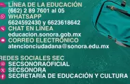 SEC Sonora activa l�neas de atenci�n para regreso a clases
