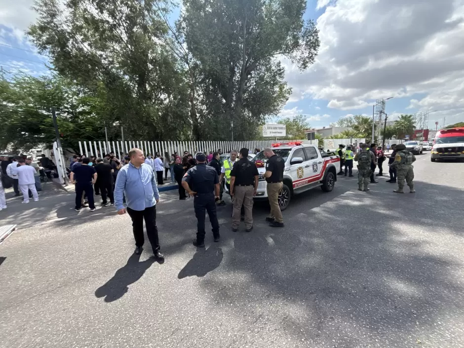 Evacuaci�n Issste