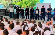 Peque�os guardianes de la paz en Puerto Pe�asco