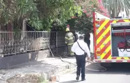 Incendio en vivienda de colonia Olivares