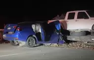 No vio la plataforma y muri�: fatal choque en la carretera M�xico 15