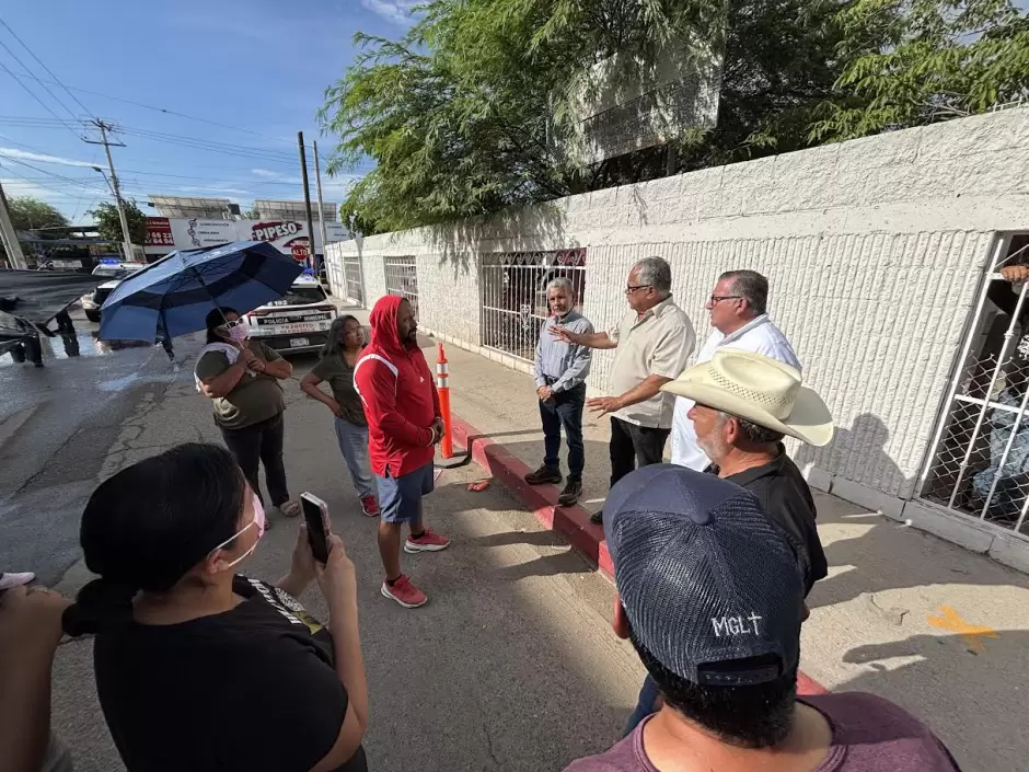 Protesta de padres de familia