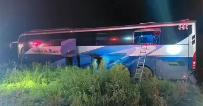 Accidente de autob�s en Navojoa