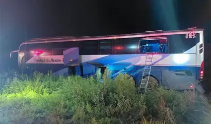 Accidente de autob�s en Navojoa