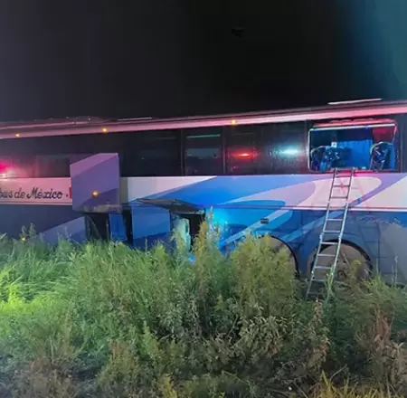 Accidente de autob�s en Navojoa