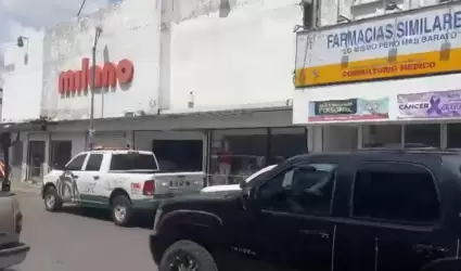 Conato de incendio en farmacia del Centro de Hermosillo