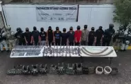 Caen once de "Los Chapitos" ligados al "Casco"