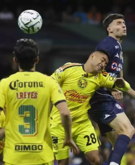 Partido entre Cruz Azul y Am�rica