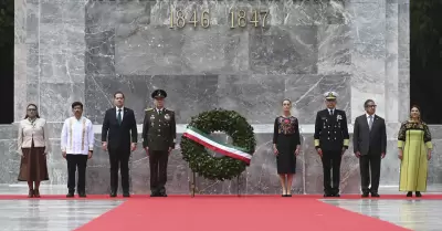 Sheinbaum conmemora a los Ni�os H�roes de Chapultepec