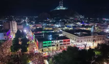 Fiestas patrias en Hermosillo