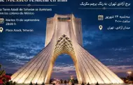Torre Azadi se viste de verde, blanco y rojo por M�xico