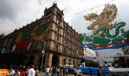 Z�calo previo al Grito de Independencia