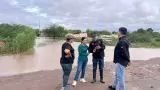 Afectaciones por lluvias en Miguel Alem�n.