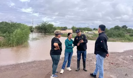 Afectaciones por lluvias en Miguel Alem�n.