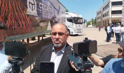 El representante de la Canacar en el estado, Guillermo Valdez Barr�n.