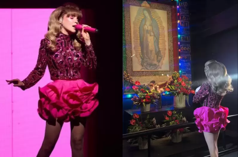 Belinda agradece a la Virgen de Guadalupe tras éxito de Mentiras: All Stars en el Auditorio Nacional