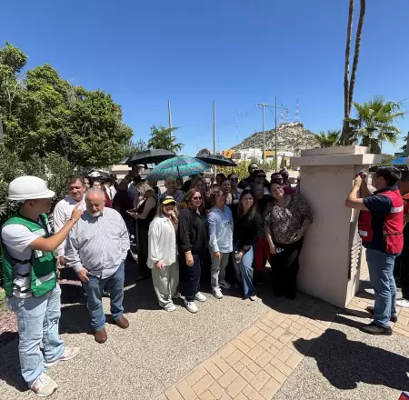 Simulacro en Centro de Gobierno