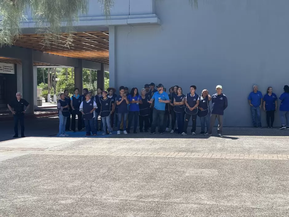 Simulacro en Centro de Gobierno