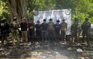 Capturan a 9 presuntos integrantes del C�rtel de Sinaloa