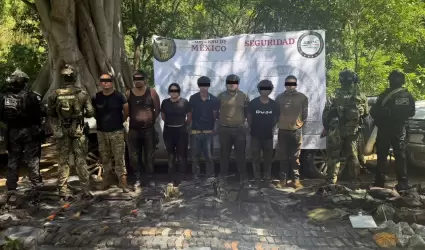 Detenidos en Sinaloa