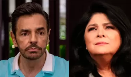 Victoria Ruffo y Eugenio Derbez
