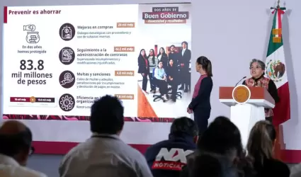 Anticorrupci�n reporta ahorros por 83 mil mdp en dos a�os