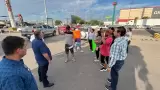 Protesta por falta de agua en el norte de Hermosillo