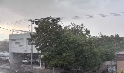 Lluvia en Hermosillo