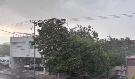Lluvia en Hermosillo