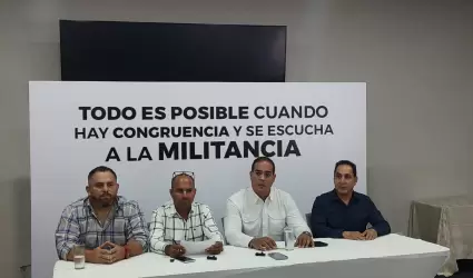 Dirigentes de comit�s municipales del Partido Sonorense