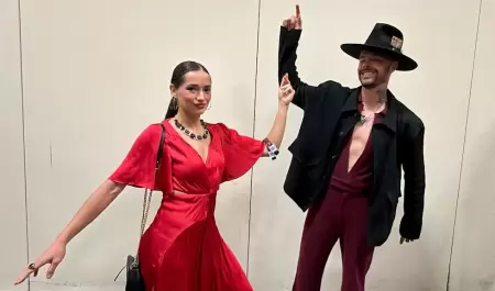 Jesse Huerta y su esposa