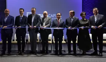 Mikel Arriola durante su participaci�n en el Futura Capital 2026