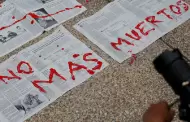 En sexenio de AMLO, 337 asesinatos de periodistas y defensores