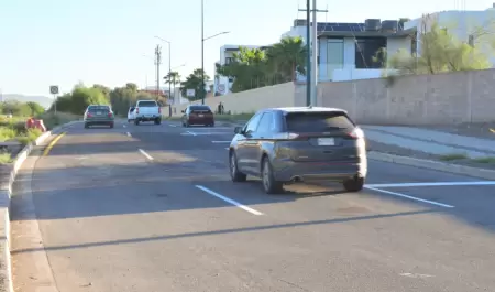 Reabren tramo del bulevar Quintero Arce