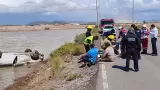 Accidente en carretera a El Choyudo