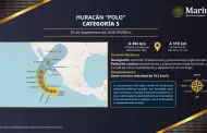 Emiten Alerta Azul para varios municipios de Sonora por cercan�a del hurac�n "Polo"