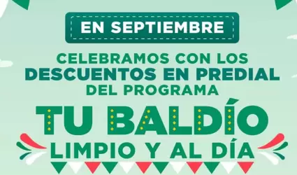 Tu Bald�o Limpio y al D�a