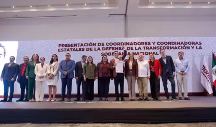 Presentaci�n de coordinadores estatales