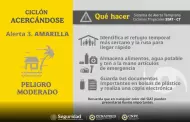 Hurac�n "Polo" se acerca: elevan alertas y piden extremar precauciones