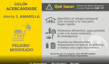 Alerta de hurac�n