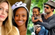 Juez autoriza a Zahara, hija de Brad Pitt y Angelina Jolie, quitarse el apellido de su padre