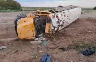 Volcamiento en la carretera 36 Norte deja un muerto y 46 lesionados