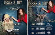 Jesse es "reemplazado" por un reno en los carteles navide�os con los que Joy anuncia conciertos en M�xico