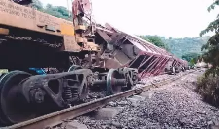 Descarrilamiento de tren en Jalisco