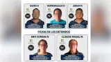 Elementos de polic�a detenidos en Rosamorada, Nayarit